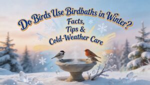 do birds use birdbaths in winter do birds use birdbaths in winter