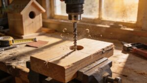 drilling the entrance hole accurately drilling the entrance hole accurately