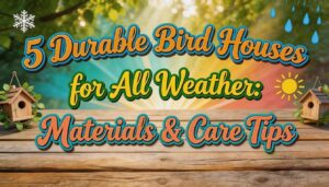 durable bird houses for all weather