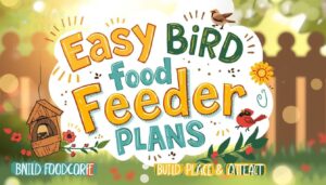 easy bird food feeder plans easy bird food feeder plans