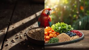 evolution of parrot diets: from seeds to formulated diets evolution of parrot diets: from seeds to formulated diets