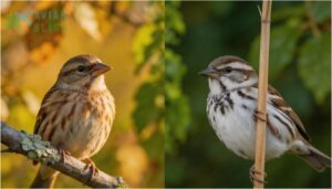finch versus sparrow bill and streak patterns finch versus sparrow bill and streak patterns