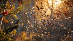 flock size, solitude, or mixed-species groups flock size, solitude, or mixed-species groups