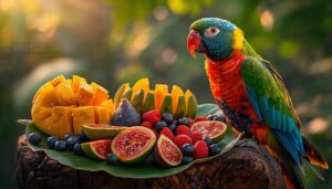 fruits in a parrot's diet: variety and moderation fruits in a parrot's diet: variety and moderation