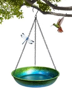 Hanging Bird Bath for Outside B0DYJWMRBT