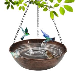 Hanging Bird Bath for Outside, B0F9PH2N66