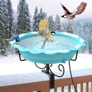 Heated Bird Baths for Outdoors, B0FLPNMV19