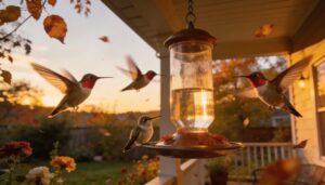 how long to leave feeders up how long to leave feeders up