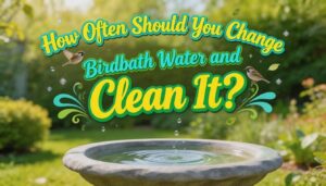 how often should you change birdbath water how often should you change birdbath water