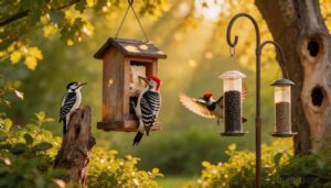 how to attract woodpeckers to your yard how to attract woodpeckers to your yard