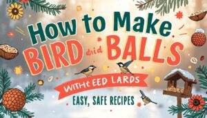 how to make bird seed balls without lard how to make bird seed balls without lard