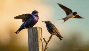 how to tell purple martins apart from similar birds how to tell purple martins apart from similar birds