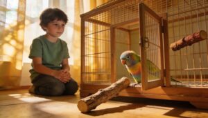 introducing new perches slowly introducing new perches slowly