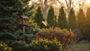 keep feeders near cover for quick escape keep feeders near cover for quick escape