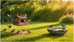 keeping distance from feeders keeping distance from feeders