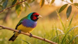 lady gouldian finch lady gouldian finch