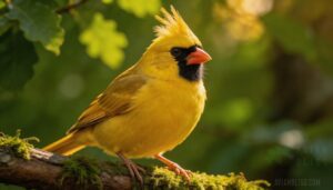 lemon to golden plumage with a black mask lemon to golden plumage with a black mask