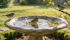 maintain open sightlines so birds can spot predators maintain open sightlines so birds can spot predators