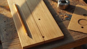 marking pilot holes and entry placement marking pilot holes and entry placement