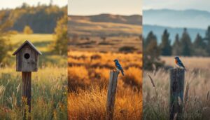 match placement to bluebird species match placement to bluebird species