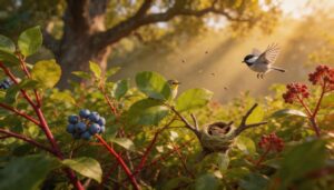 mid-story shrubs adding nesting and feeding zones mid-story shrubs adding nesting and feeding zones