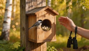 monitoring chickadee nests safely monitoring chickadee nests safely