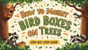 mounting bird boxes on trees mounting bird boxes on trees