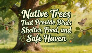 native trees provide bird shelter native trees provide bird shelter