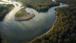 oxbow lakes and floodplain changes oxbow lakes and floodplain changes