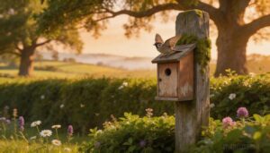 pick quiet locations near shrubs, trees, or fence lines pick quiet locations near shrubs, trees, or fence lines