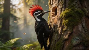 pileated woodpecker – flaming red crest of north american forests pileated woodpecker – flaming red crest of north american forests