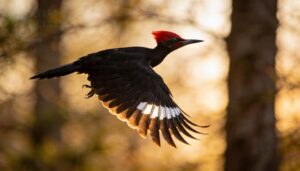 pileated woodpecker silhouette and flight profile pileated woodpecker silhouette and flight profile