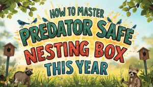 predator safe nesting box placement predator safe nesting box placement