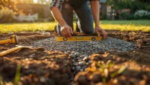 prepare a level foundation prepare a level foundation