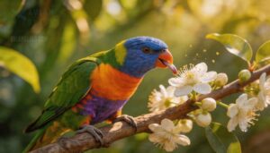rainbow lorikeet rainbow lorikeet