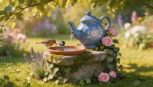 repurposed teapot and pot fountain ideas repurposed teapot and pot fountain ideas