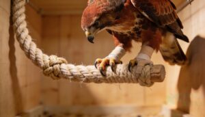 rope perches for cushioning and movement rope perches for cushioning and movement