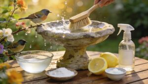 safe cleaning solutions for birdbaths safe cleaning solutions for birdbaths