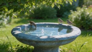 set the bath in partial shade to keep water cool set the bath in partial shade to keep water cool