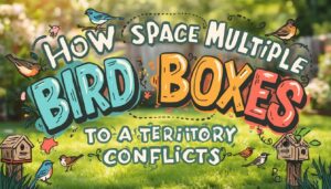 spacing between multiple bird boxes spacing between multiple bird boxes