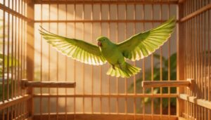 spacing perches for safe wing extension spacing perches for safe wing extension