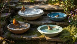 terracotta, stone, ceramic, and recycled plastic terracotta, stone, ceramic, and recycled plastic