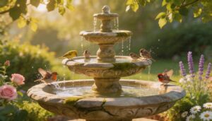 tiered fountains with shallow shelves tiered fountains with shallow shelves
