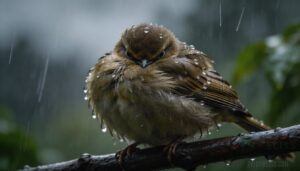 tucking the head to reduce exposure tucking the head to reduce exposure