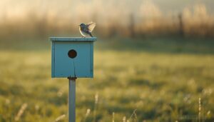 use 3 to 6 feet for bluebird houses use 3 to 6 feet for bluebird houses