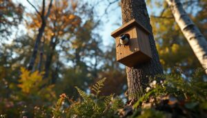 use 6 to 15 feet for chickadee boxes use 6 to 15 feet for chickadee boxes