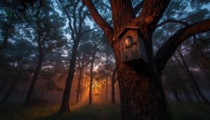 use higher placements for owls and other larger cavity nesters use higher placements for owls and other larger cavity nesters