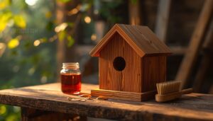 use untreated, weather-resistant box materials use untreated, weather-resistant box materials