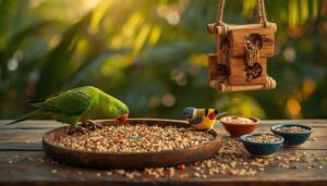 using seed mixes for foraging enrichment using seed mixes for foraging enrichment