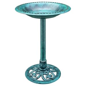 VIVOHOME Bird Bath for Outside, B07597XGSN